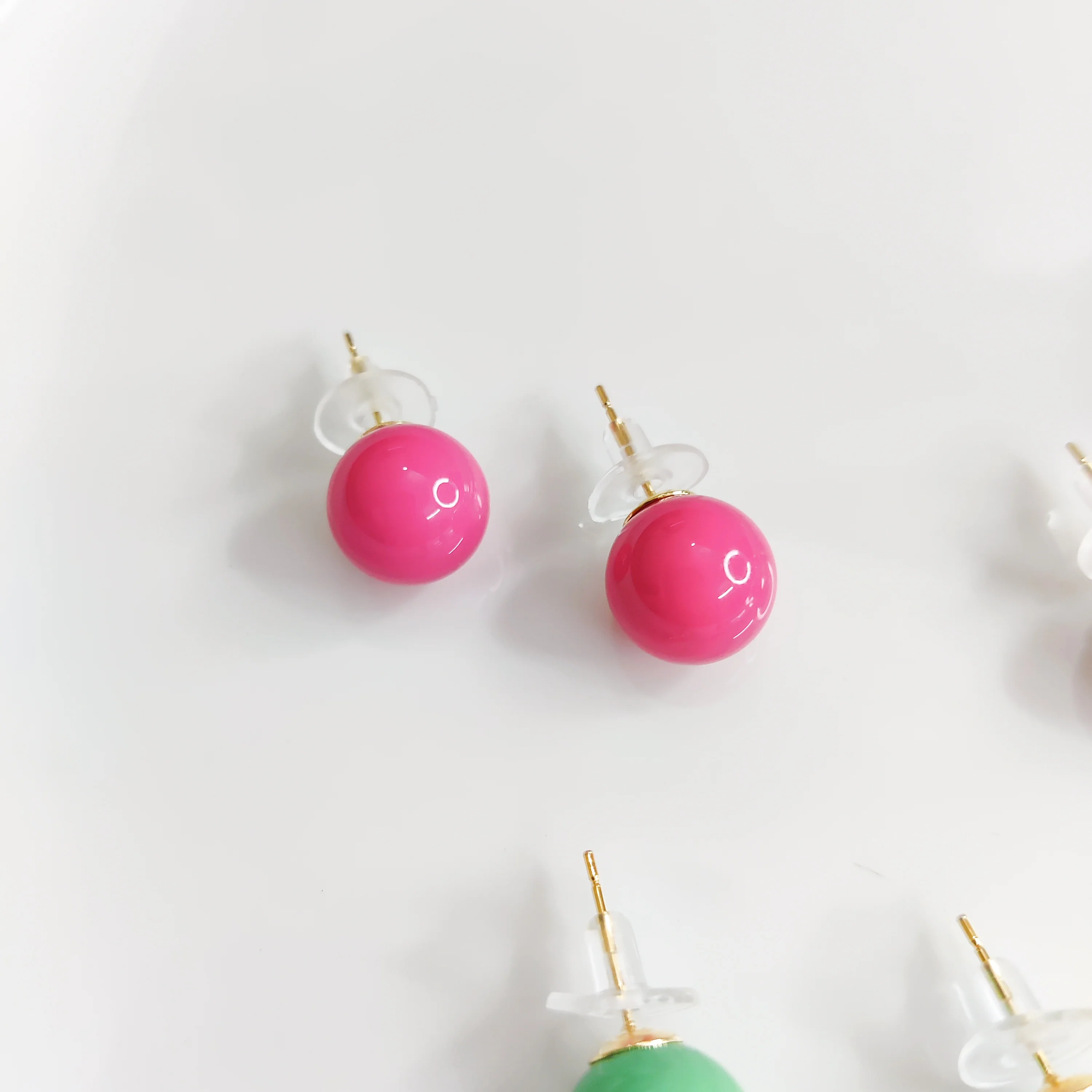 Color Ball Candy Stud Earrings - Image 4